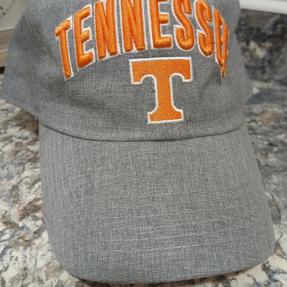 Tennessee Gray Cap with Orange Embroidery